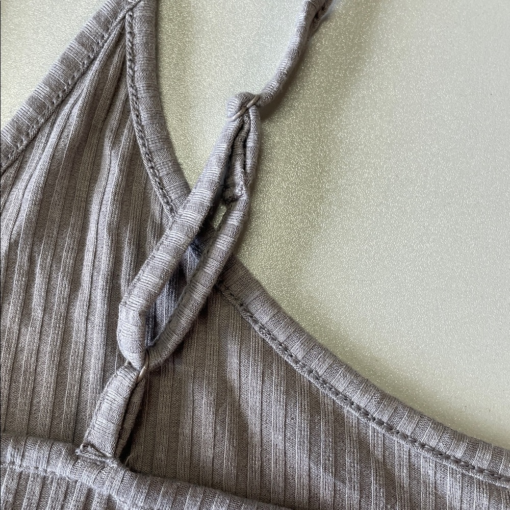 VOLCOM Women's Slip Knit Cami Top Size M In Daze Grey - Picture 6 of 6